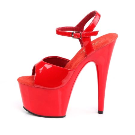 Zapatilla Pleaser Adore Roja - Imagen 3