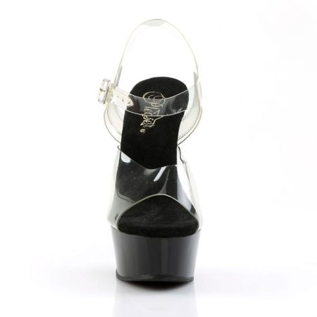 Zapatilla Pleaser Delight Negra - Imagen 2