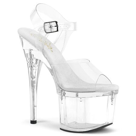 Zapatilla Pleaser Esteem Transparente - Imagen 1