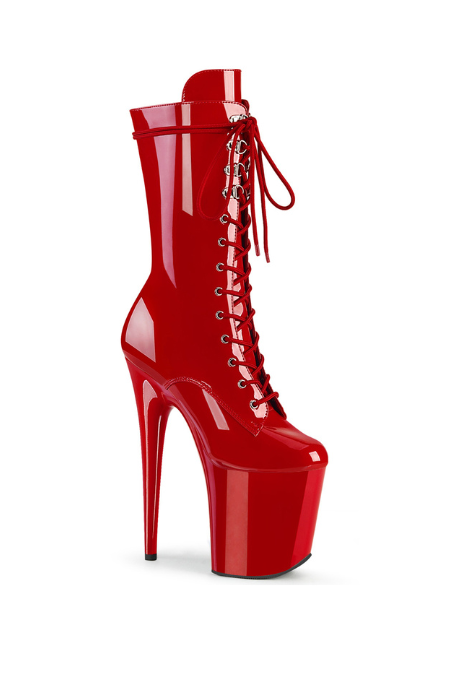 Botín Pleaser Flamingo Rojo