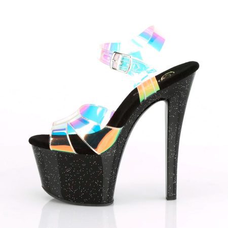 Zapatilla Pleaser Sky Tornasol Negra - Imagen 3