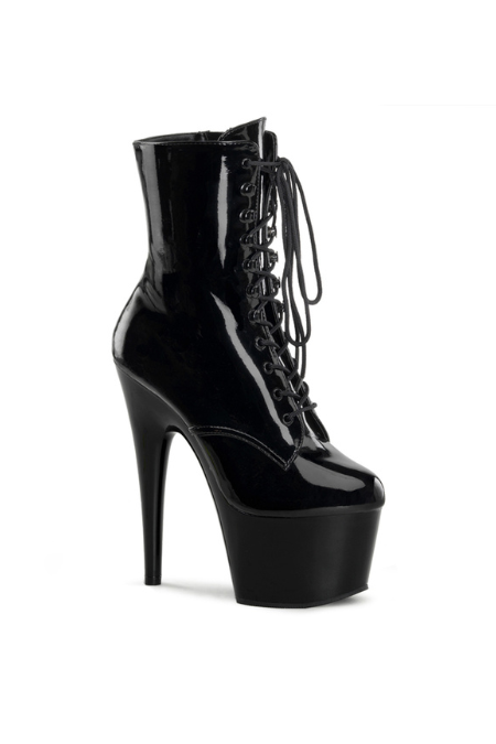 Botín Pleaser Adore Negro Charol