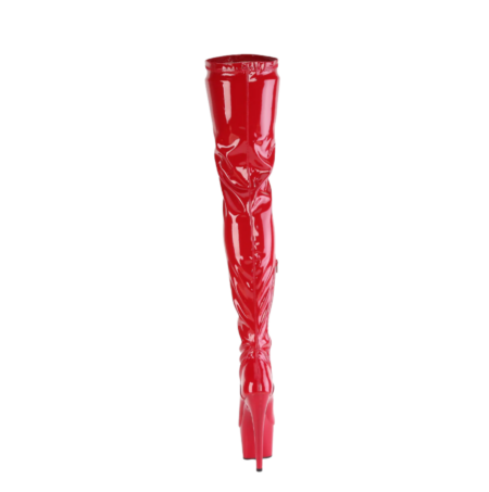 Bota Alta Pleaser Adore Roja Lisa - Imagen 2
