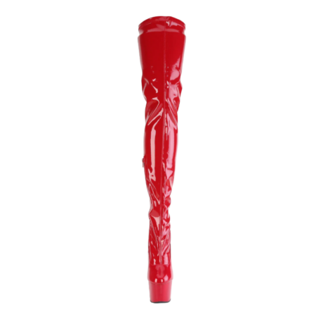 Bota Alta Pleaser Adore Roja Lisa - Imagen 3