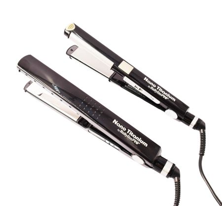 Combo Alaciadoras NanoTitanium Black - BABYLISS - Imagen 1