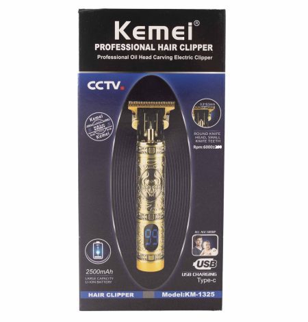 Terminadora Buda KM-1325 Inalámbrica - KEMEI - Imagen 2