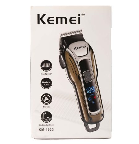 Máquina Recortadora KM-1933 Inalámbrica - KEMEI - Imagen 2