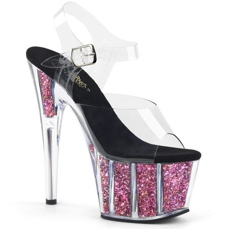 Zapatilla Pleaser Adore Glitter Rosa - Imagen 1