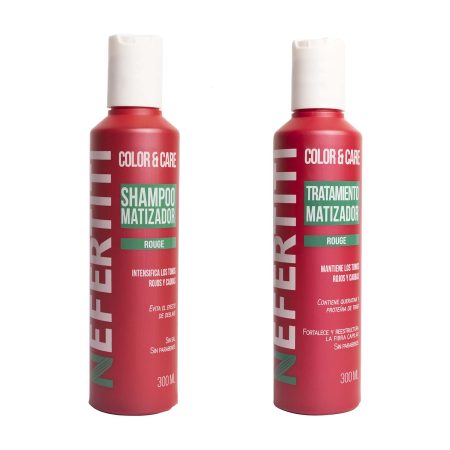 Kit Shampoo Matizador Rojizo - NEFERTITI