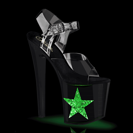 Zapatilla Pleaser Enchant Star con Luces - Imagen 1