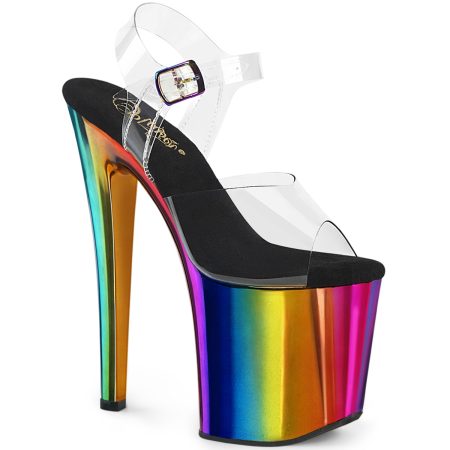 Zapatilla Pleaser Enchant Cromo Multicolor - Imagen 1