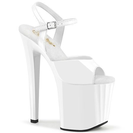 Zapatilla Pleaser Enchant Blanca - Imagen 1