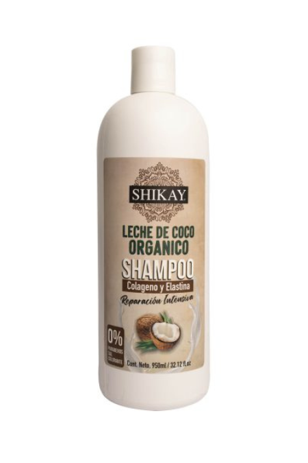 Shampoo Leche de Coco Orgánico - SHIKAY