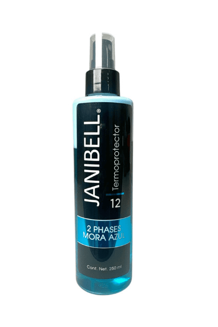 Termoprotector Bifásico Mora Azul  250ml - JANIBELL