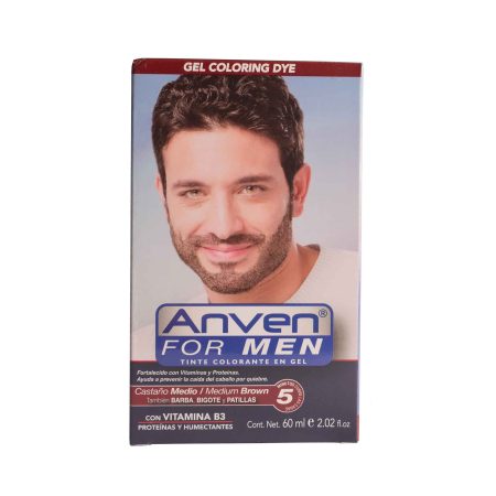 Anven For Men Castaño Medio 60ml - ANVEN - Imagen 1