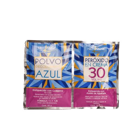 Duo Decolorante 50g + Peroxido 30Vol - NEKANE - Imagen 1