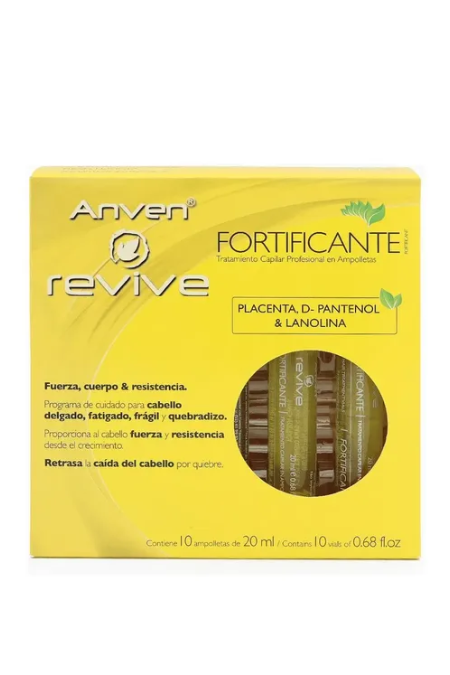 Ampolleta Fortificante Caja 10pzs - ANVEN