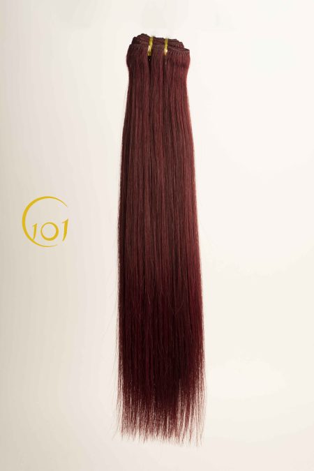 Extensión de Cabello Natural 18" Rojizos y Cobres - 101 - Imagen 1