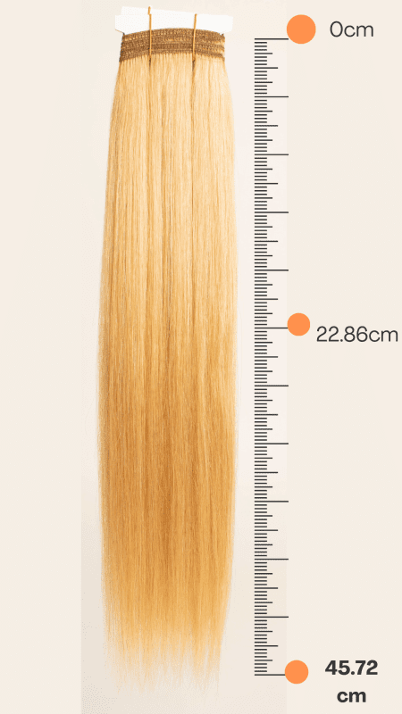 Extensión de Cabello Natural 18" Tonos Rubios - JAZZ - Imagen 2