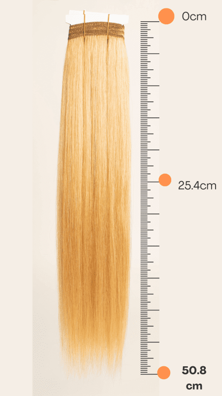 Extensión de Cabello Natural 20" Tonos Rubios - JAZZ - Imagen 2