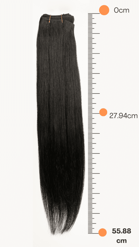 Extensión de Cabello Natural 22" Tonos Bases - PH5 - Imagen 2
