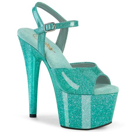 Zapatilla Pleaser Adore Aqua Efecto Brillos - Imagen 1
