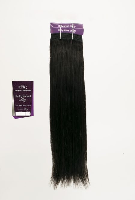 Extensión de Cabello Natural 18" Tonos Castaños - HOLLYWOOD - Imagen 1