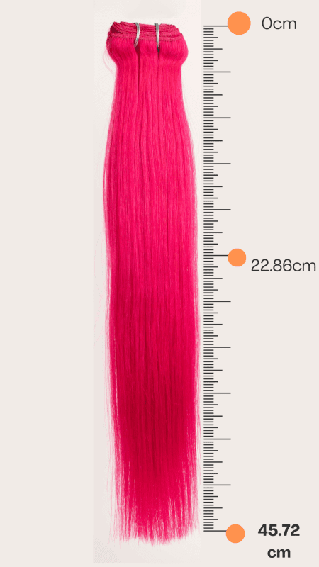 Extensión de Cabello Natural 18" Tonos Fantasía - EXTEND PLUS - Imagen 2