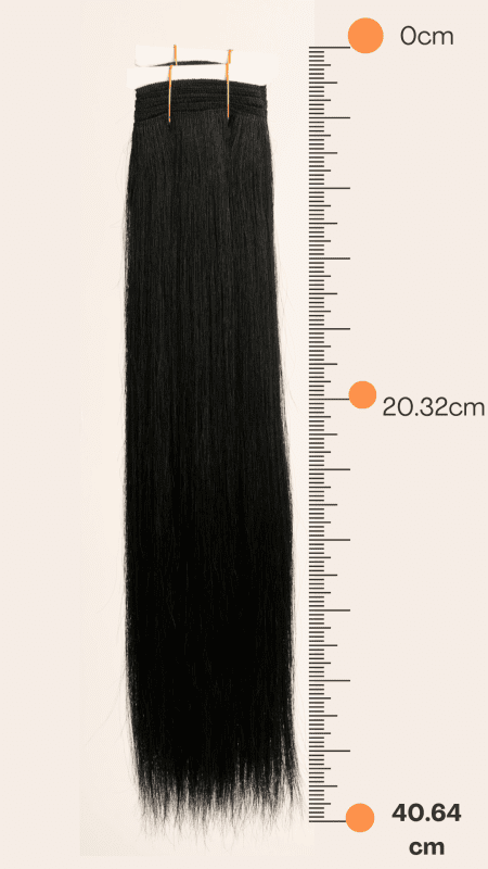 Extensión de Cabello Natural 16" Tonos Bases - JAZZ - Imagen 2