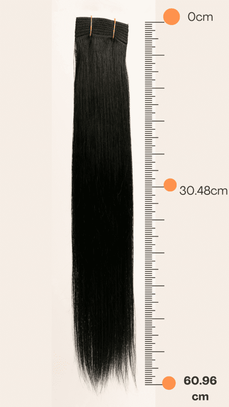 Extensión de Cabello Natural de 24" Tonos Bases - JAZZ SILKY - Imagen 2
