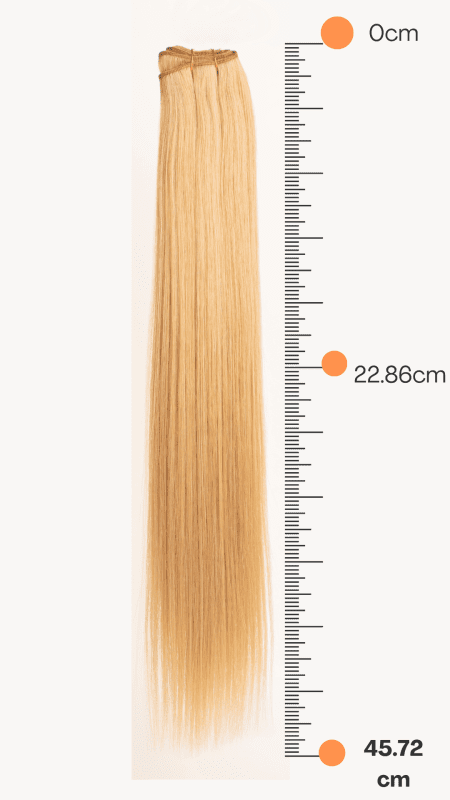 Extensión de Cabello Natural 22" Tonos Rubios - PH5 - Imagen 2