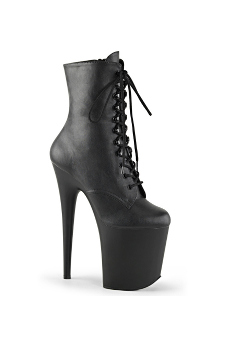 Botín Pleaser Flamingo 1020 Negro Mate