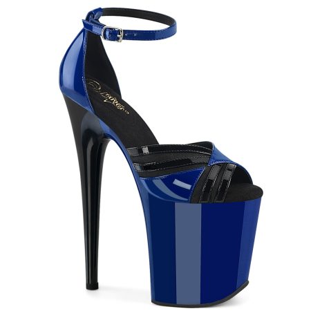 Zapatilla Pleaser Flamingo Azul / Negro - Imagen 1