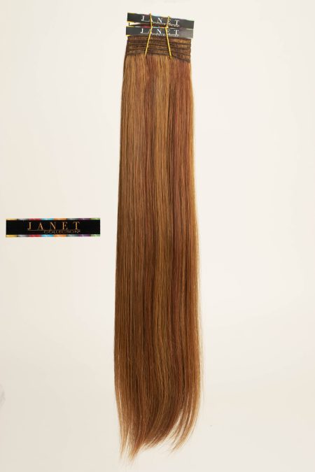 Extensión de Cabello Natural JANET 18" - Tonos Rojizos - Imagen 1