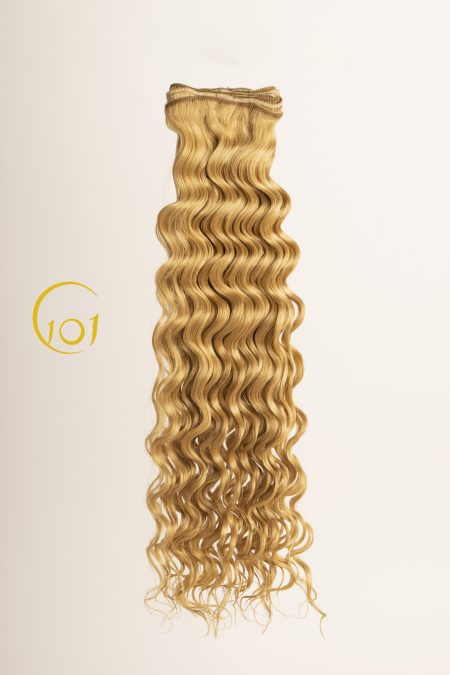 Extensión de Cabello Natural China 22" Tonos Rubios - 101 - Imagen 1