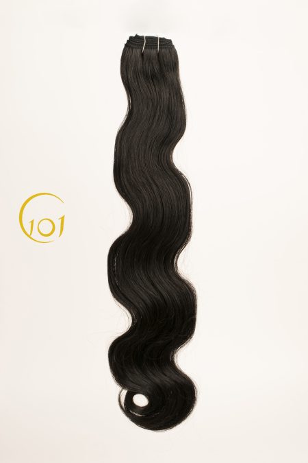 Extensión de Cabello Natural 22" Onduladas Tonos Bases - 101 - Imagen 1