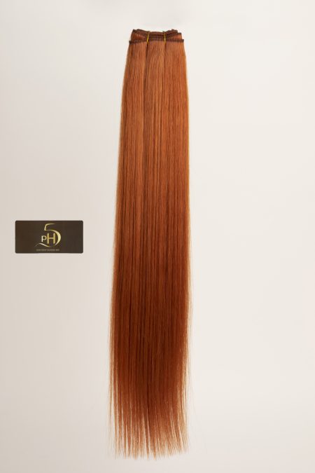 Extensión de Cabello Natural 22" Tonos Cobrizos - PH5 - Imagen 1