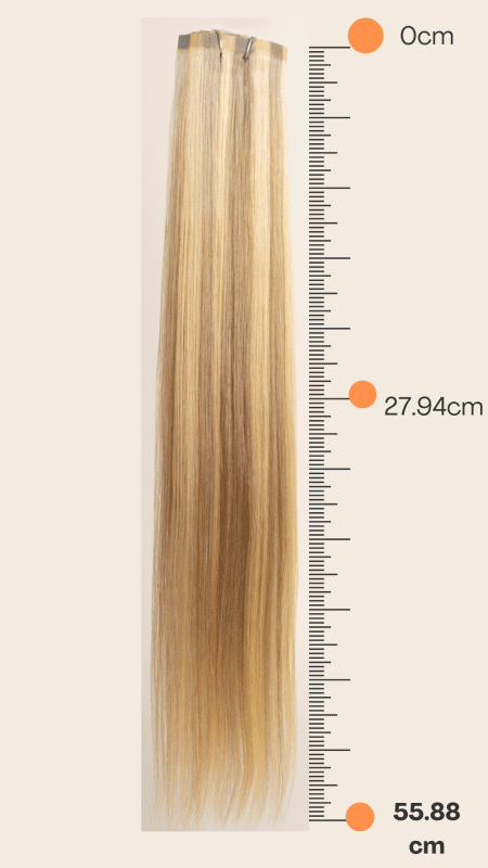 Extensión Natural Clips Invisible 22" Tonos Rubios - VELOCE - Imagen 2
