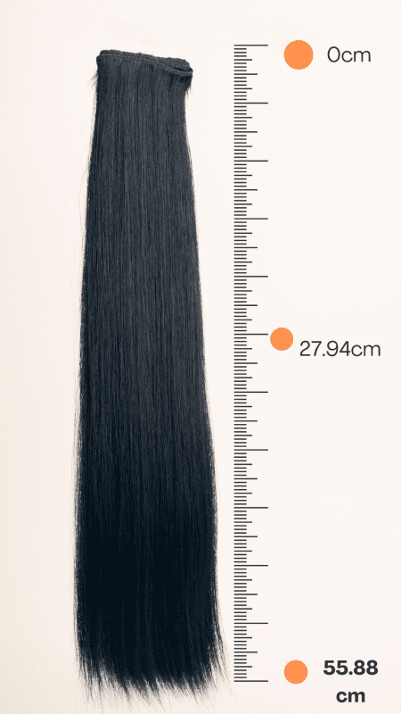 Extensión de Cabello Natural 18" Tonos Fantasía - 101 - Imagen 2