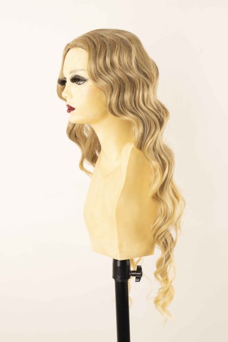 Peluca Sintética Jaqueline Tonos Rubios - Try Now - Imagen 2