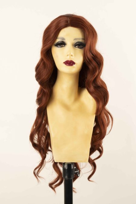 Peluca Sintética Jaqueline Tonos Rojizos - Try Now