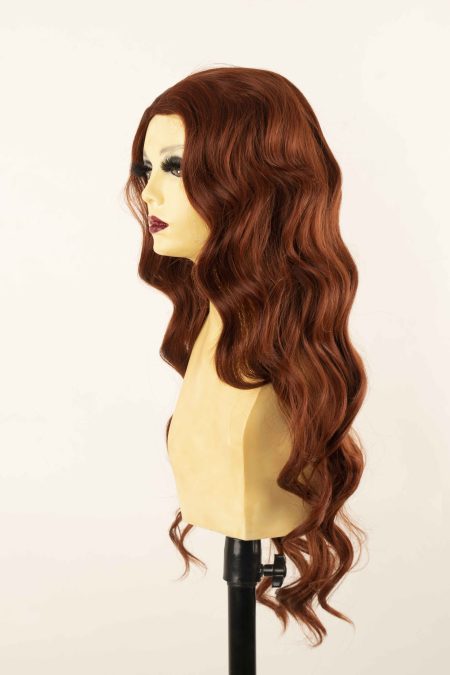 Peluca Sintética Jaqueline Tonos Rojizos - Try Now - Imagen 3