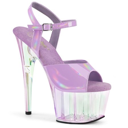 Zapatilla Pleaser Adore Lila / Transparente