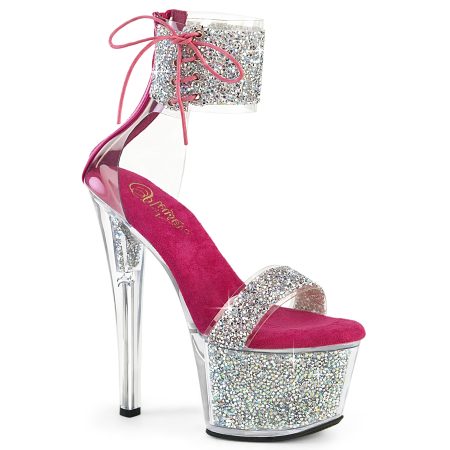 Zapatilla Pleaser Sky Rosa Brillante - Imagen 1