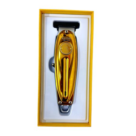 Maquina Inalámbrica KM-1949 Dorada - KEMEI - Imagen 2