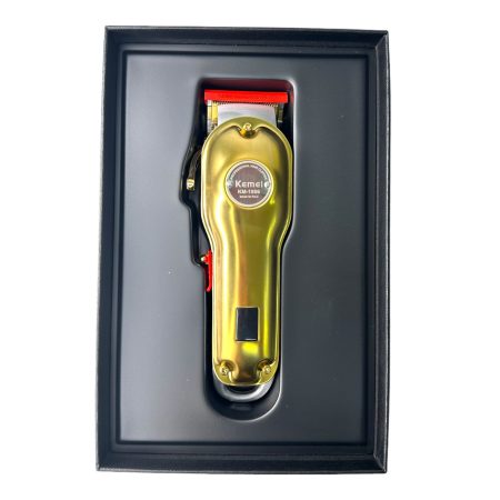 Máquina Recortadora KM-1986 Dorada Inalámbrica - KEMEI - Imagen 2