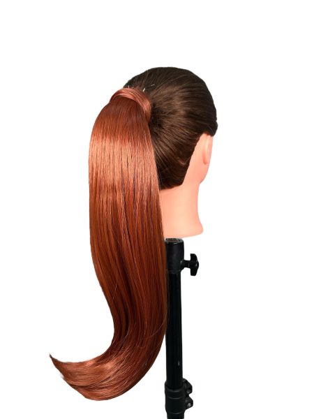 Chongo Pony 18" - Tonos Rojizos - Imagen 1