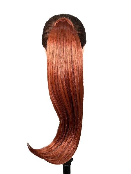 Chongo Pony 18" - Tonos Rojizos - Imagen 2