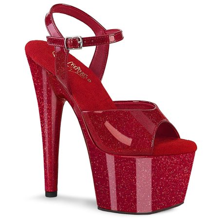 Zapatilla Pleaser Adore Red Shine - Imagen 1