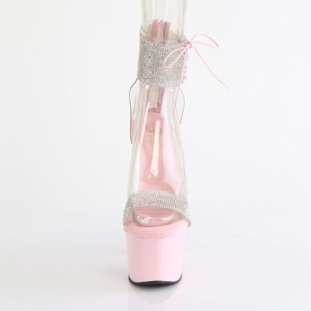 Zapatilla Pleaser Adore Crystal Pink - Imagen 2